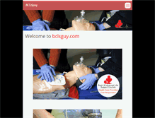 Tablet Screenshot of bclsguy.com